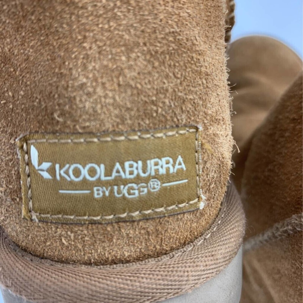 Koolaburra By UGG Womens Koola Short Boots Brown Pull On Round Toe 7 - Picture 6 of 10